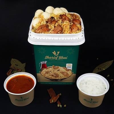 Egg Biryani Bucket