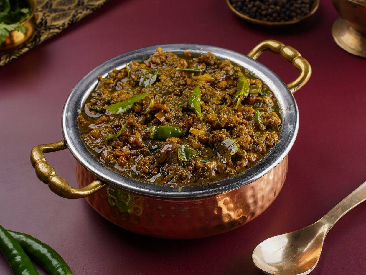 Hare Masale Ka Mutton Kheema