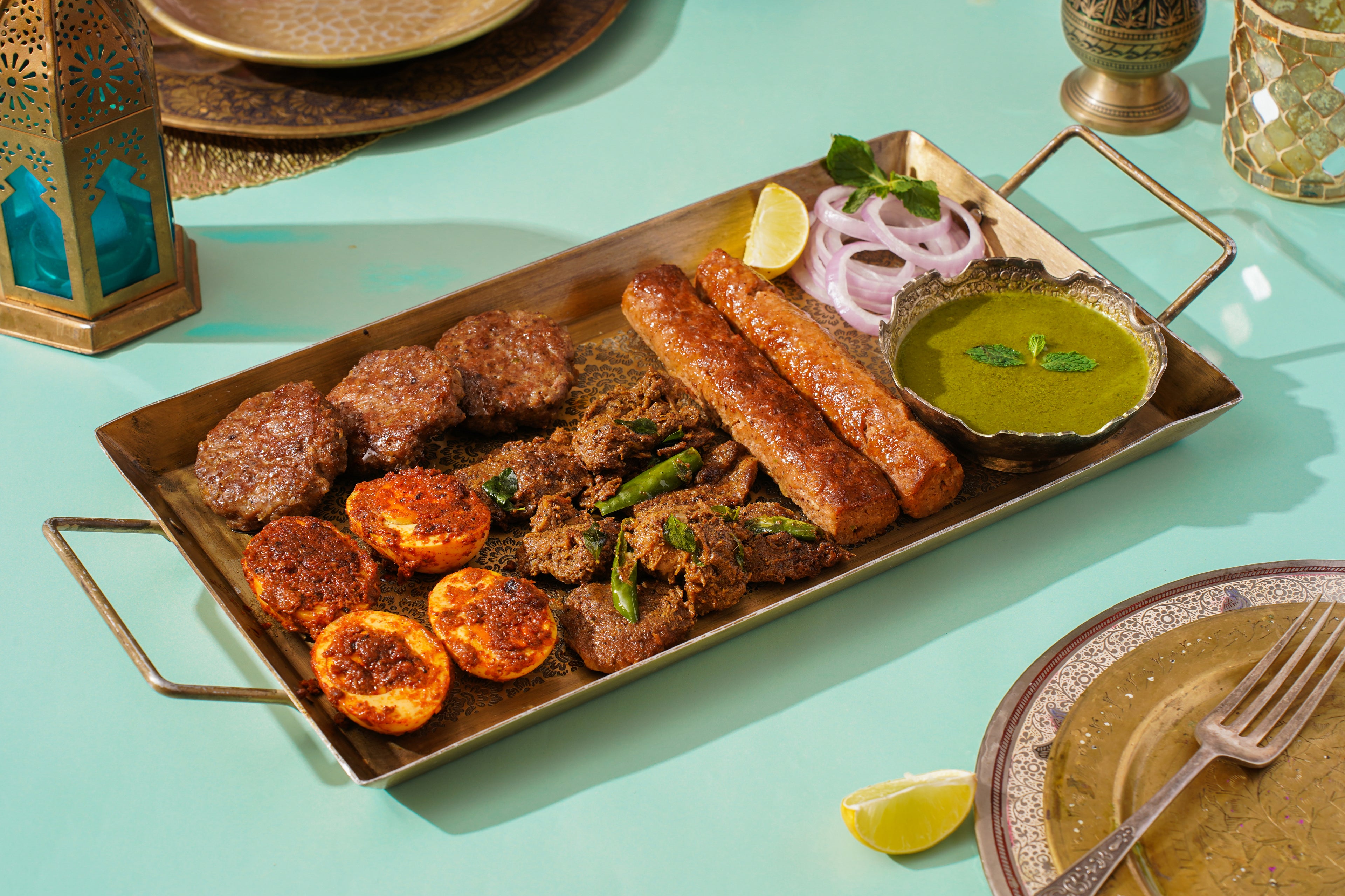 Royal Mutton Tawa Platter